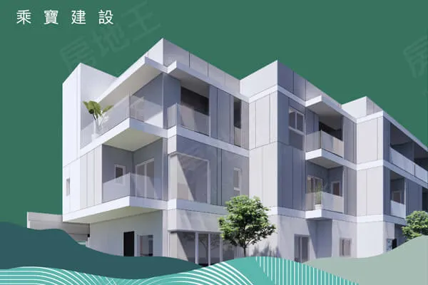 靜境生活-透天墅建案主視覺