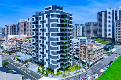 翊城晶綻建案主視覺