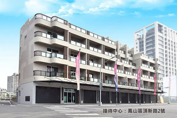 梧真邸建案主視覺