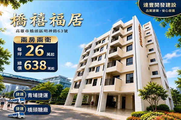 橋禧福居建案主視覺