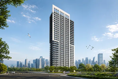 時尚皇居建案主視覺