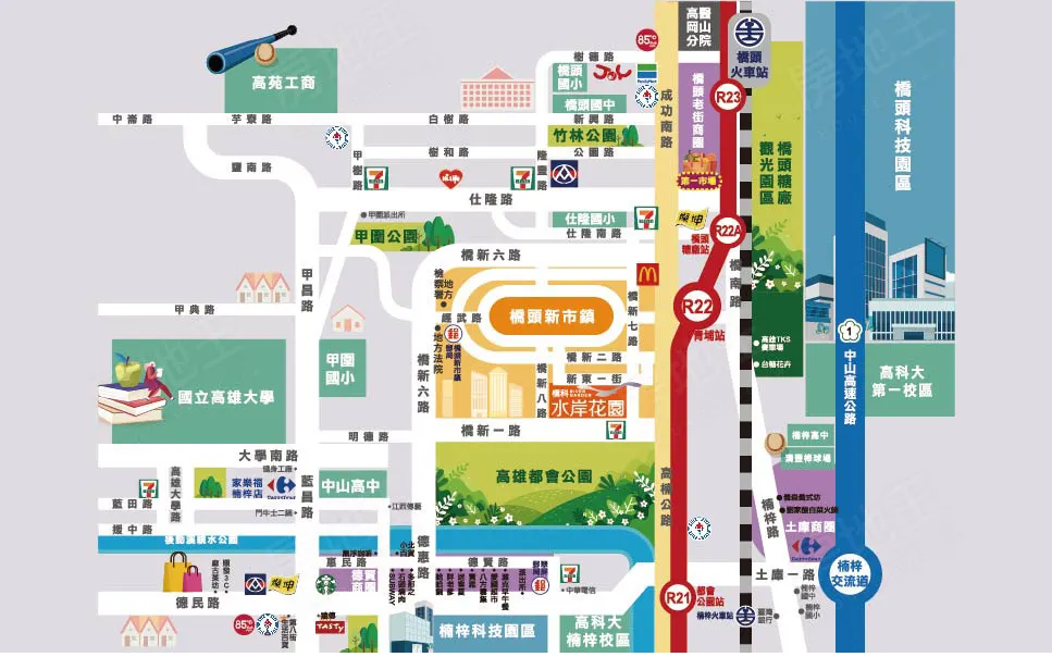 橋科水岸花園建案圖輯 5