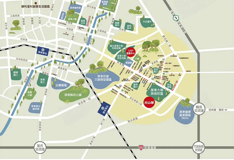 中洲向山學大樓建案圖輯 2