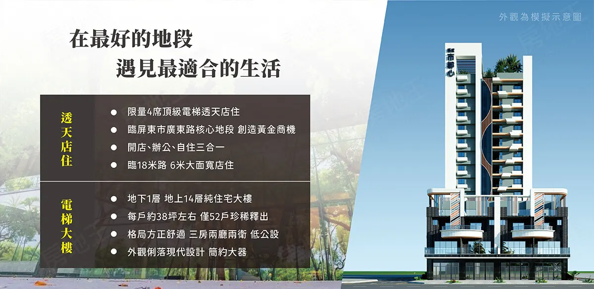 鉅成市都心-大樓建案圖輯 2